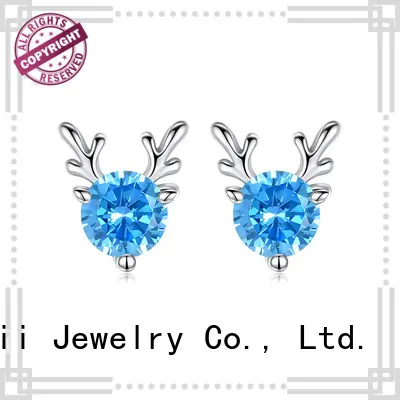 shaped white gold hoop earrings manufacturer for girlfriend 1