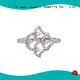 custom silver star earrings supplier for engagement 1