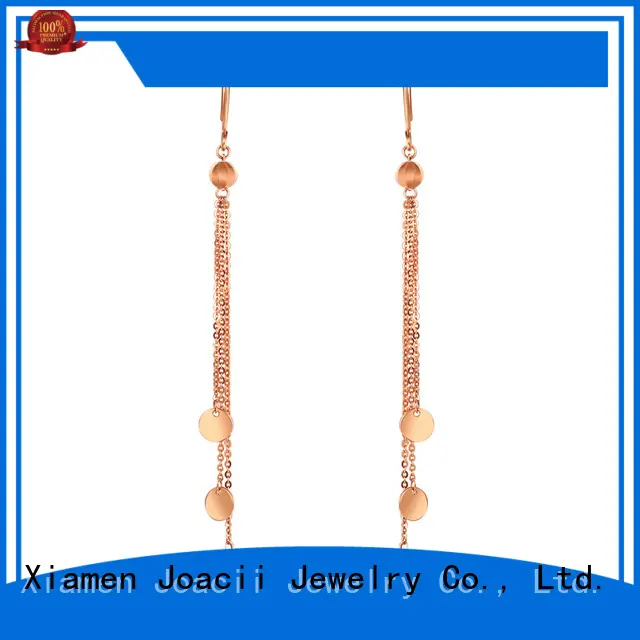 Joacii classic white gold hoop earrings supplier for wife 1
