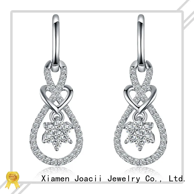 Joacii diamond drop earrings for wife 1