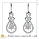 Joacii diamond drop earrings for wife 1