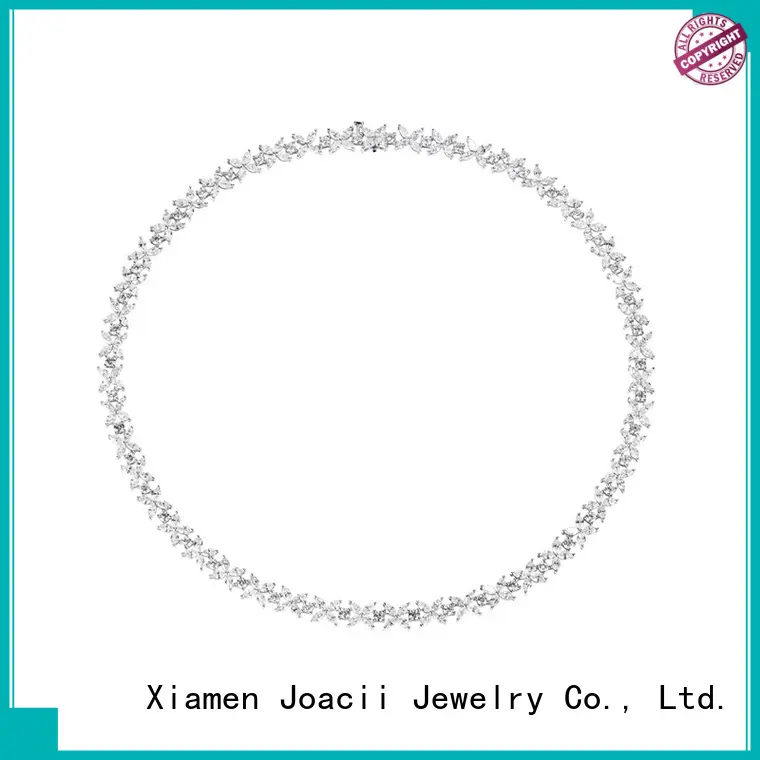 Joacii elegant flower necklace factory for lady 1