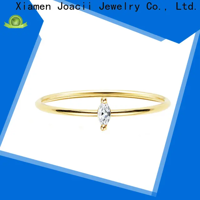 Joacii cubic zirconia rings supplier for wedding 1