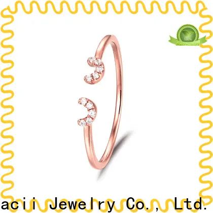 Joacii white gold wedding rings manufacturer for girlfriend 1