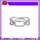 quality couple rings silver promotion for wedding 1
