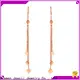 pure gold drop earrings promotion for women 1