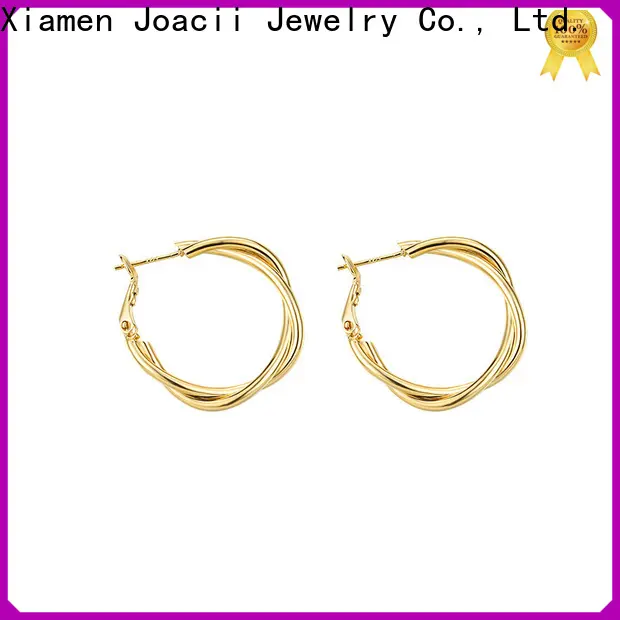 Joacii silver star earrings supplier for wedding1 1