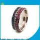 graceful gemstone rings design for girlfriend 1