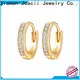 classic white gold earrings on sale for gifts 1