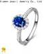 Joacii blue diamond ring promotion for wedding 1
