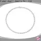 Joacii white gold diamond necklace factory for female1 1