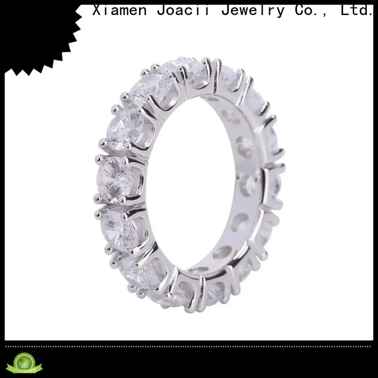 Joacii graceful couple rings silver directly sale for proposal 1