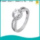 graceful sterling silver wedding rings promotion for wedding 1