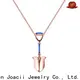 Joacii white gold diamond necklace promotion for girl 1