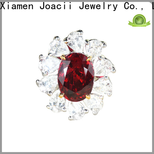 Joacii long lasting gemstone engagement rings discount for female 1
