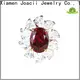 Joacii long lasting gemstone engagement rings discount for female 1