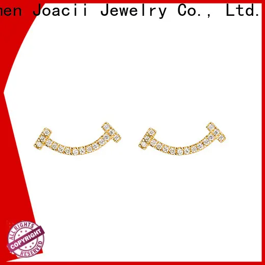 Joacii white gold hoop earrings for women1 1