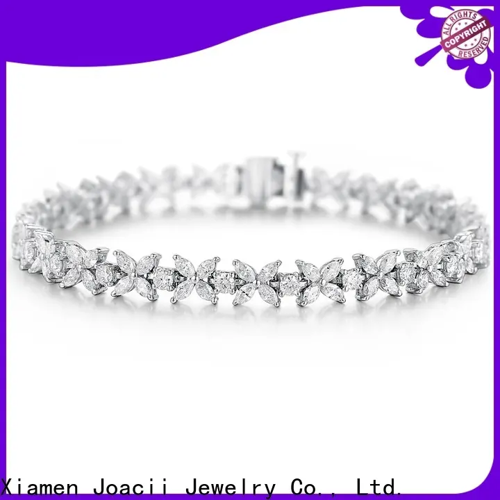 custom white gold earrings promotion for gifts 1