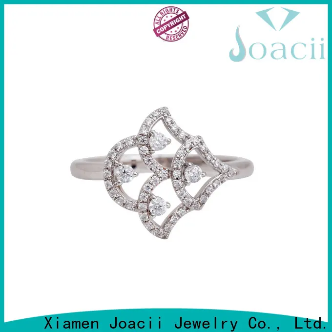 Joacii white gold wedding rings supplier for wife1 1
