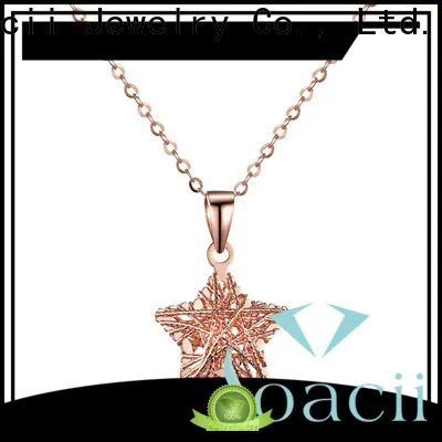 Joacii pretty custom silver necklace with good price for women 1