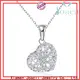 beautiful wholesale silver necklaces design for lady 1