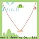 Joacii custom silver necklace with good price for women 1