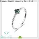 classic white gold earrings supplier for wife 1