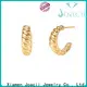 Joacii classic real silver hoop earrings for women 1