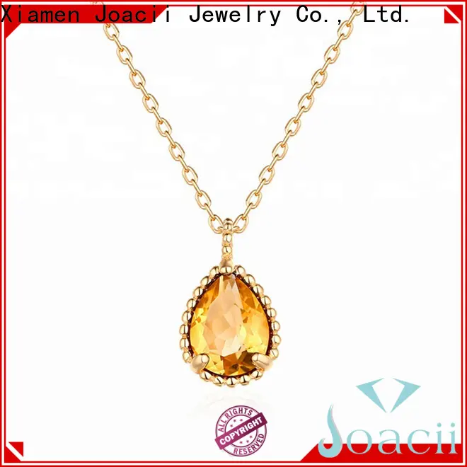 Joacii elegant sapphire necklace promotion for female 1