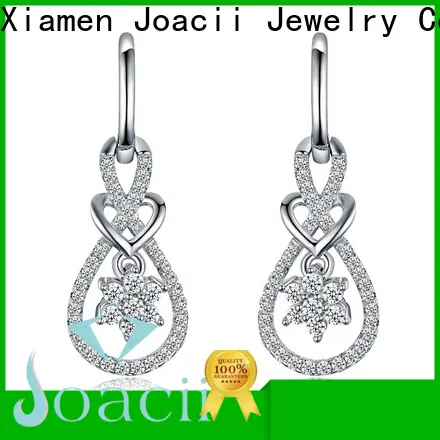 pure diamond drop earrings for women 1
