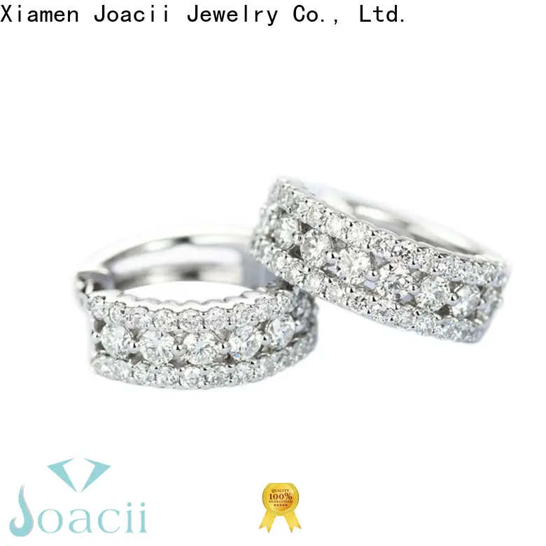 pure real silver hoop earrings supplier for gifts 1