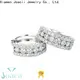 pure real silver hoop earrings supplier for gifts 1