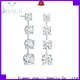 shaped white gold hoop earrings on sale for wife 1
