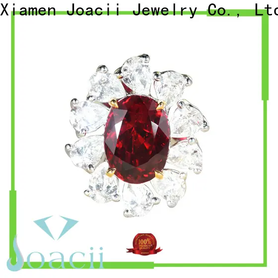 Joacii beautiful 3 stone engagement ring on sale for girl 1