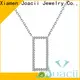 Joacii graceful sterling silver wedding rings directly sale for wedding 1