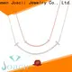Joacii custom silver necklace design for girl 1