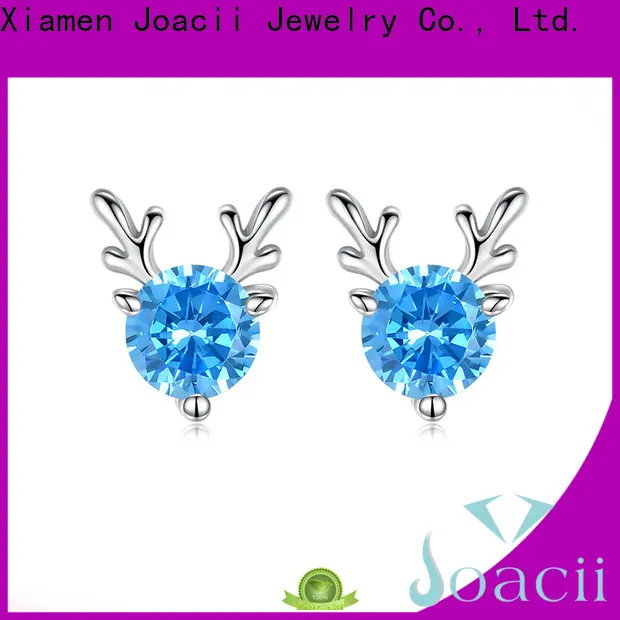 shaped hoop diamond earrings supplier for wife 1