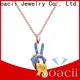 Joacii luxury white gold diamond necklace factory for lady 1