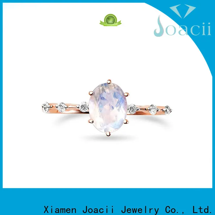 graceful custom silver rings design for girlfriend 1