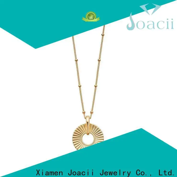 Joacii beautiful wholesale silver necklaces with good price for lady 1