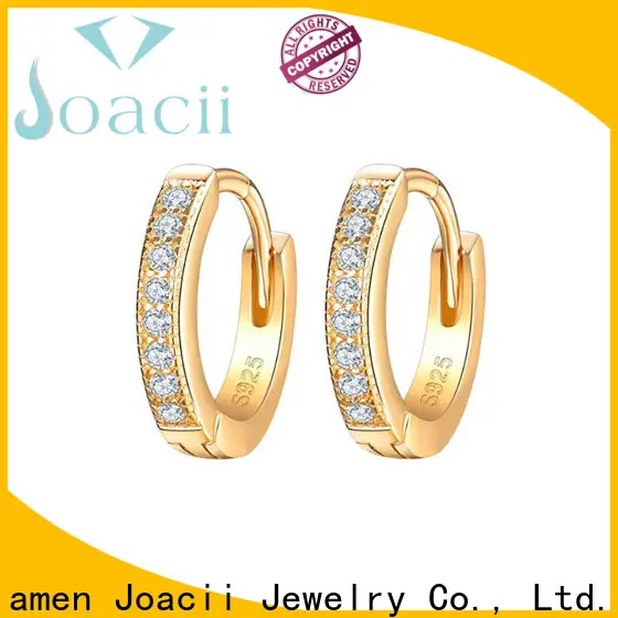 shaped real silver hoop earrings supplier for wife 1