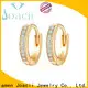 shaped real silver hoop earrings supplier for wife 1