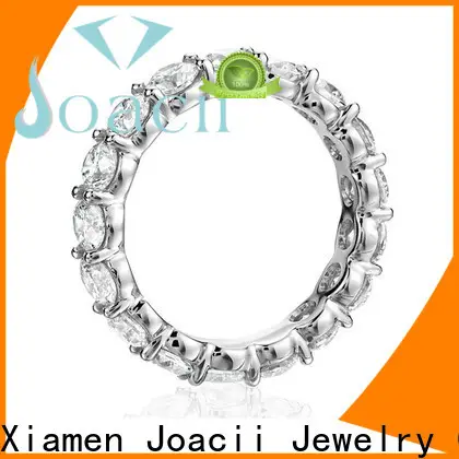Joacii graceful blue diamond ring manufacturer for wedding 1