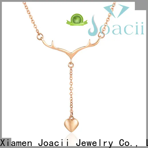 Joacii natural custom made gold jewelry directly sale for girlfriend 1