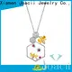 Joacii elegant sapphire necklace design for lady 1