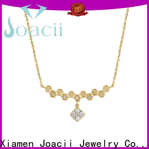 Joacii elegant custom silver necklace factory for women 1