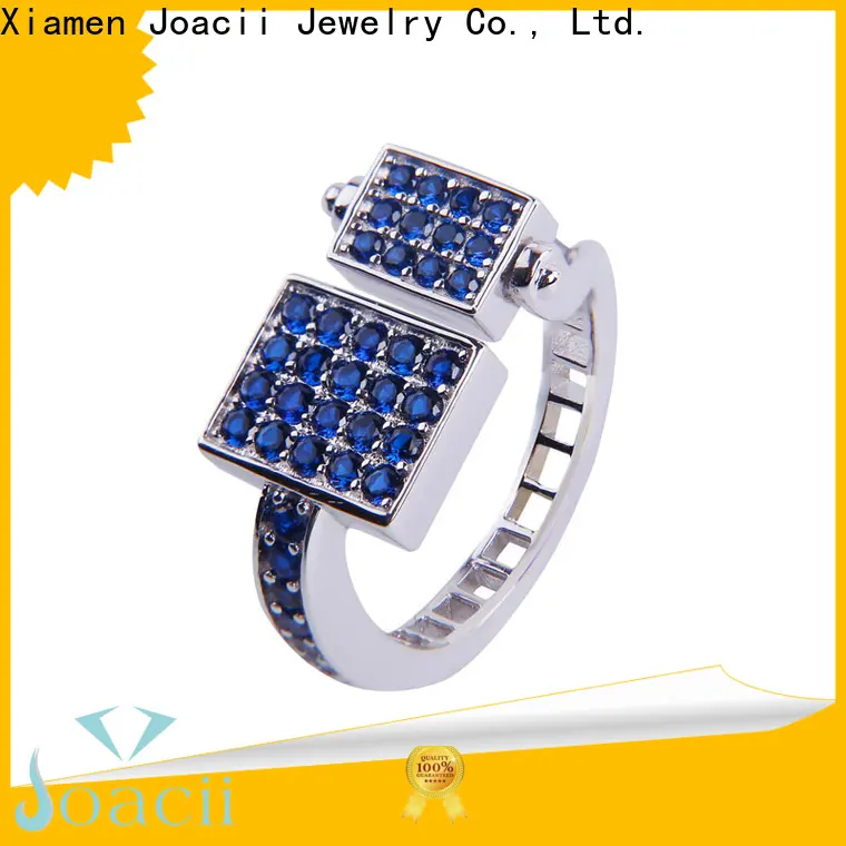 Joacii hot selling cubic zirconia rings manufacturer for girlfriend 1
