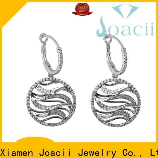 Joacii quality small silver hoop earrings promotion for wife 1