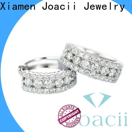 pure silver diamond earrings promotion for wife 1