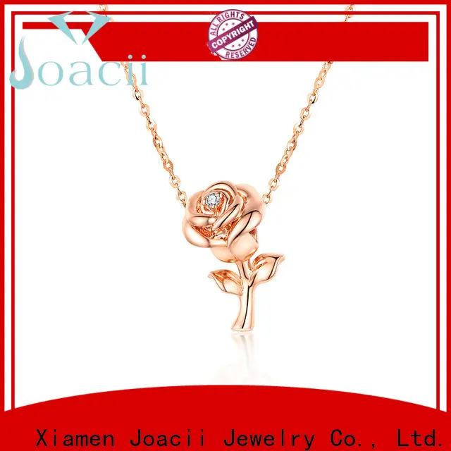 Joacii pretty flower necklace factory for lady 1